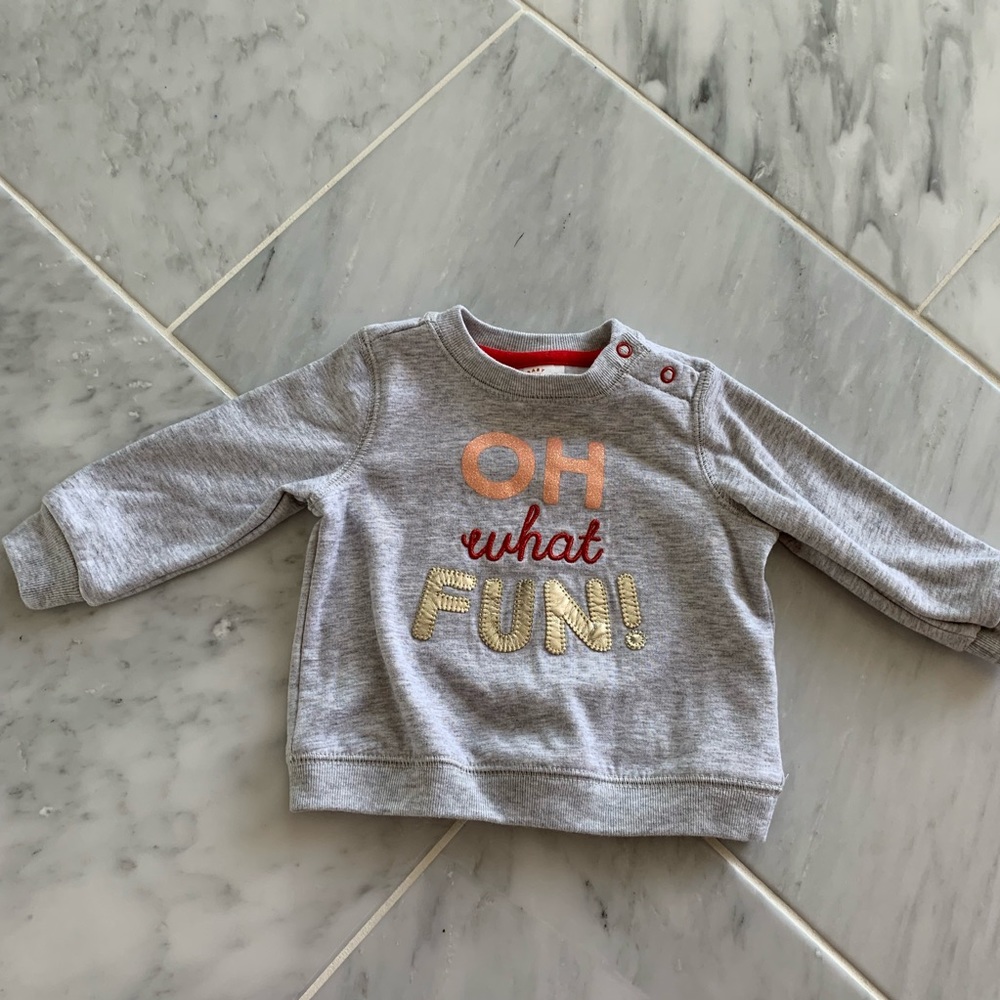 Cat N Jack Holiday Sweatshirt 💫 Merry & Bright 💫